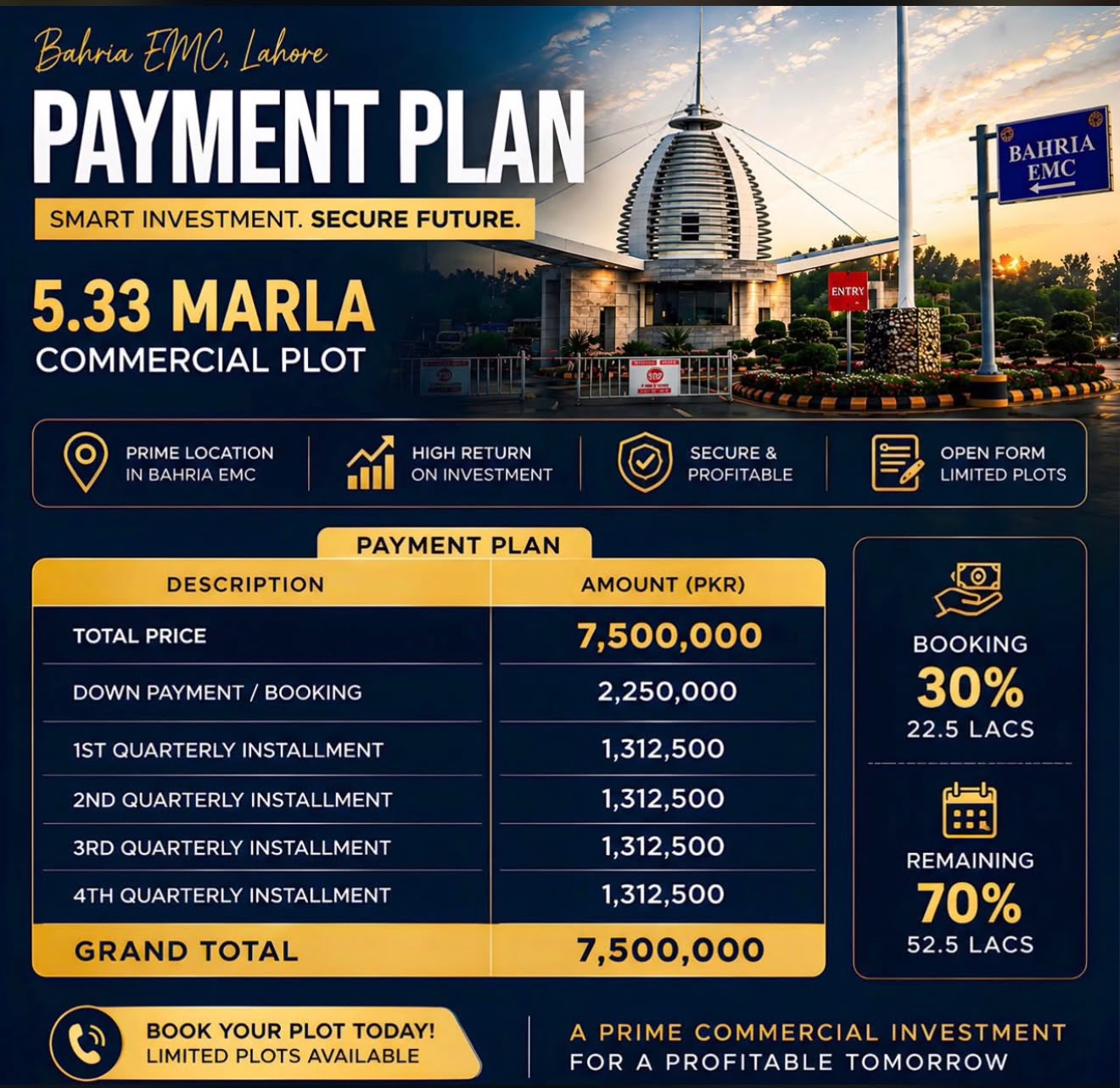 5.33 Marla Commercial Plot - Image 2